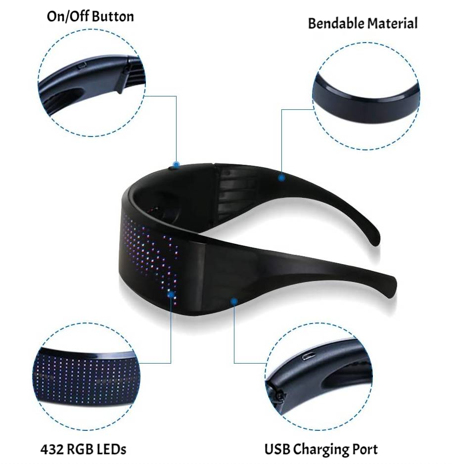 Legendary RGB LED Visor