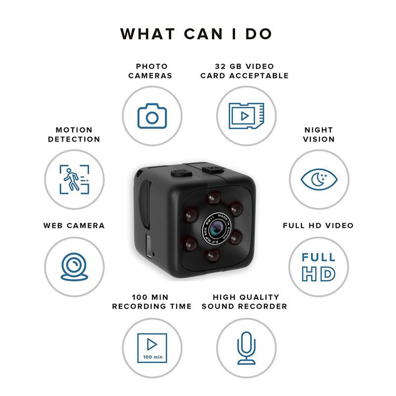 Mini Cube Video Camera