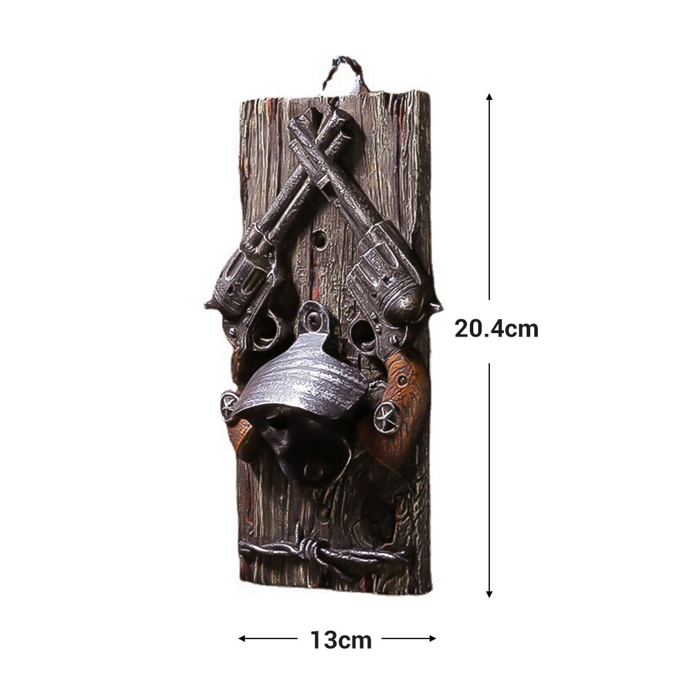 Old Western Pistol Bottle Opener