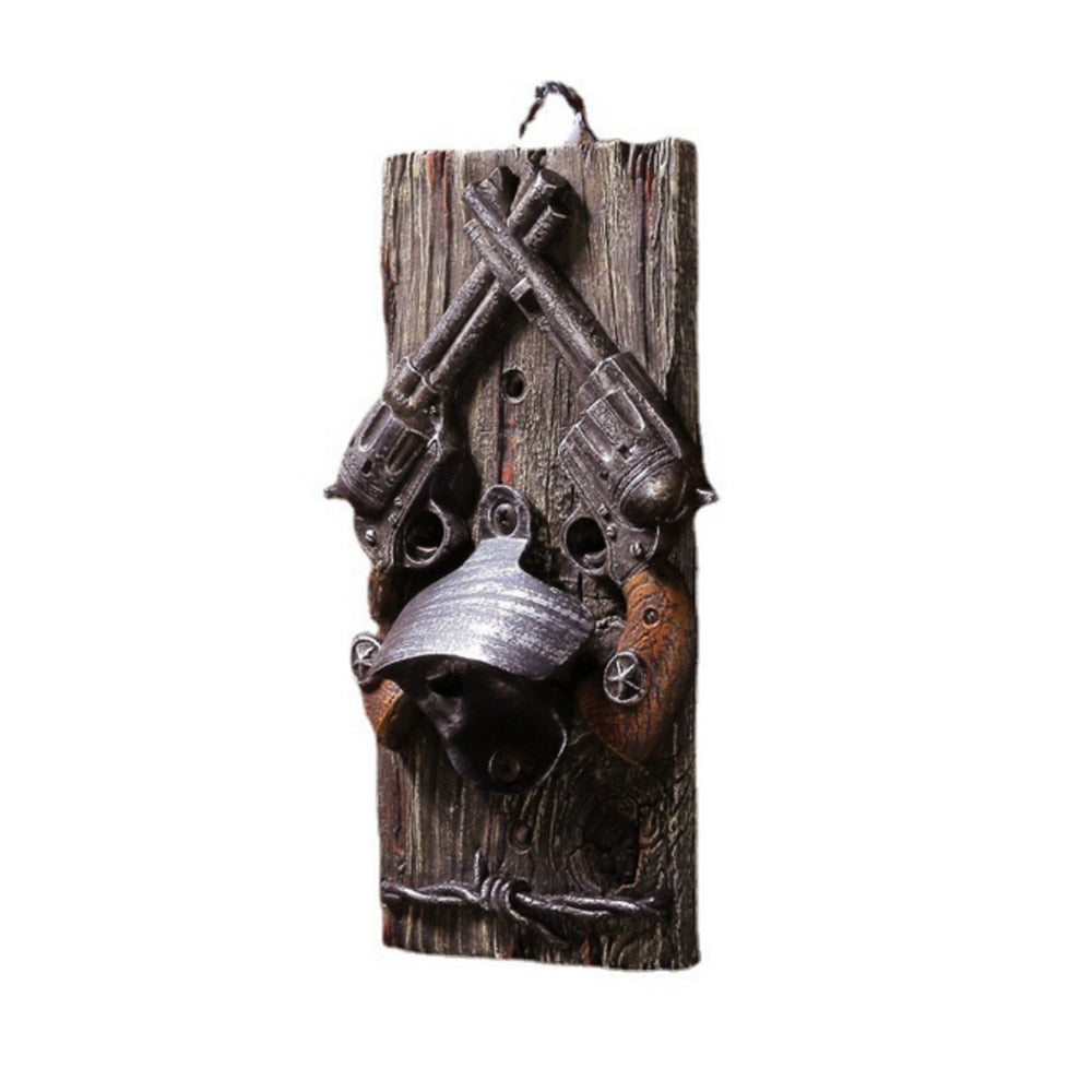 Old Western Pistol Bottle Opener