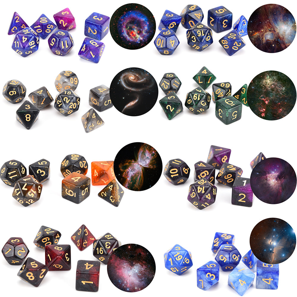 Galactic Space Dice Sets