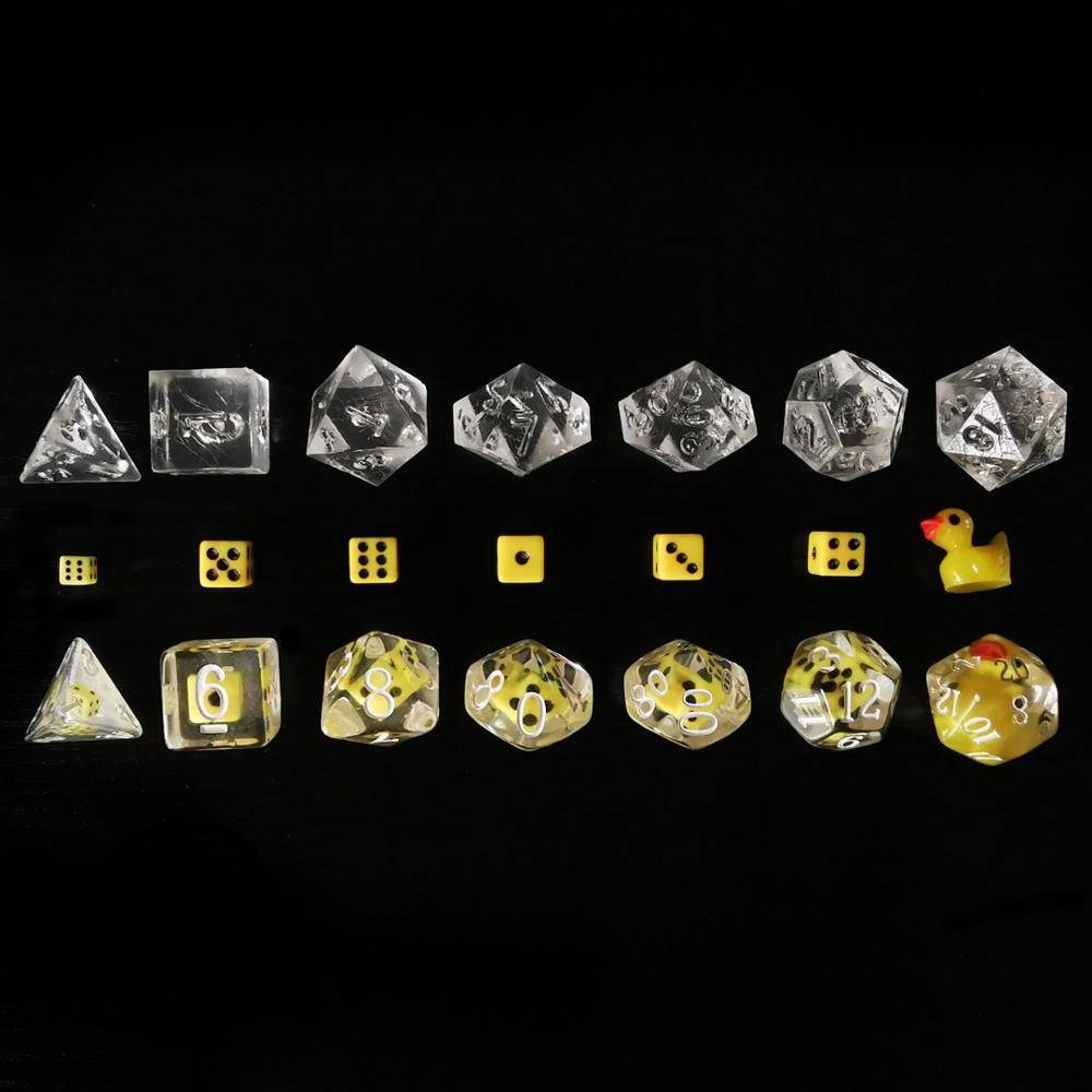 Yellow Duck Dice Set