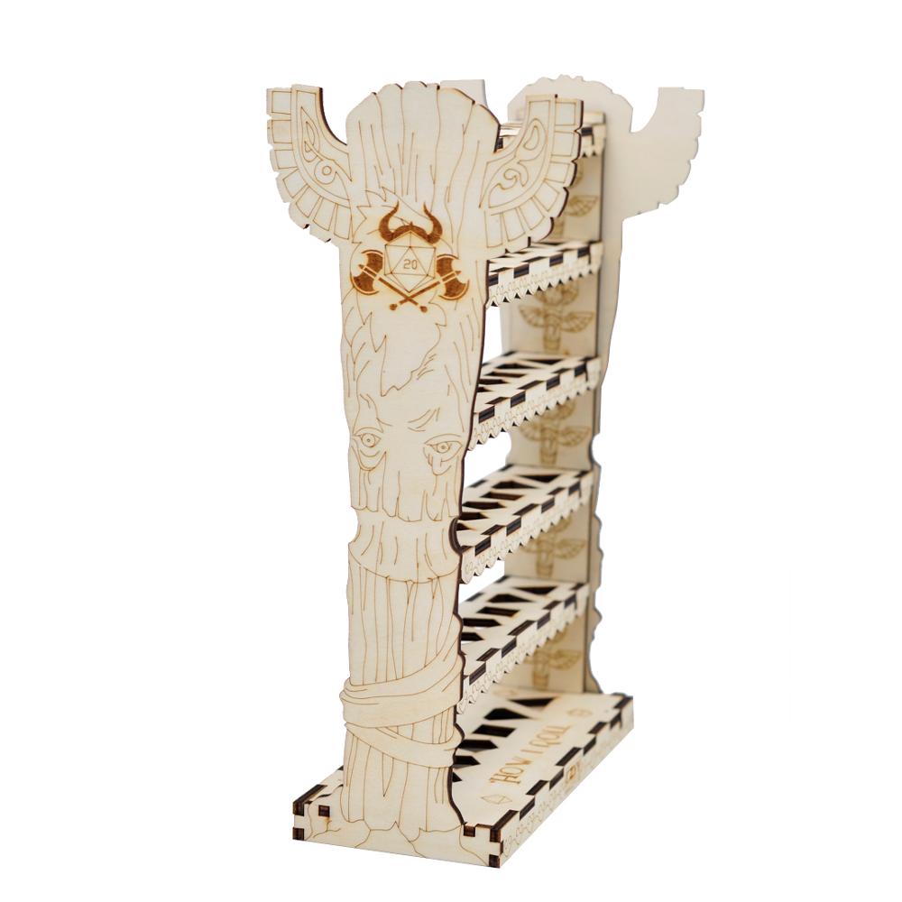 Wooden Polyhedral Dice Stand