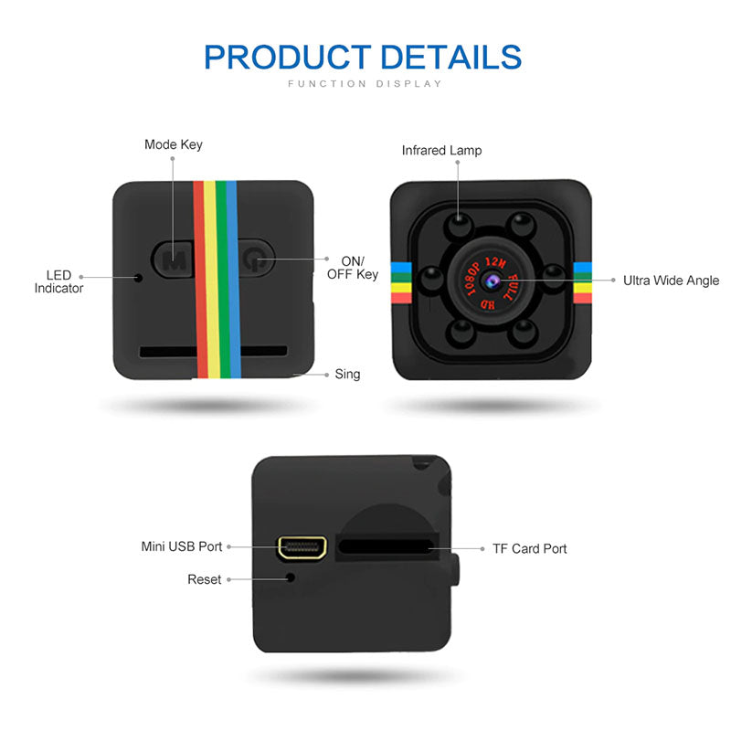 Mini Cube Video Camera