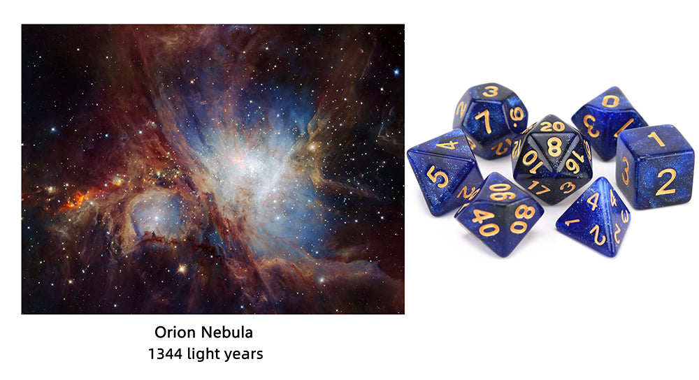 Galactic Space Dice Sets