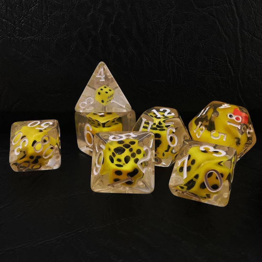 Yellow Duck Dice Set