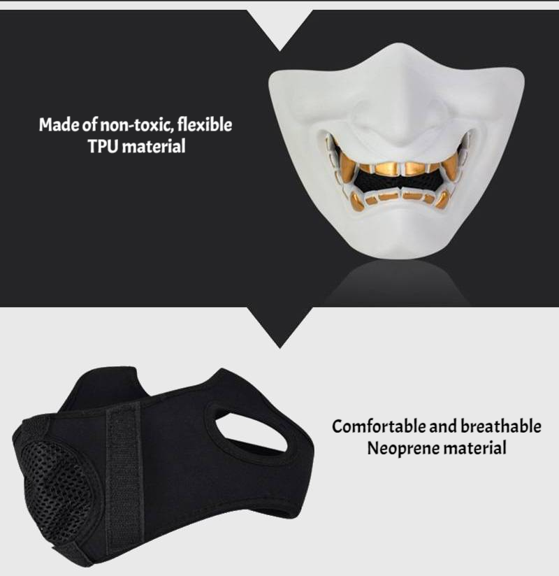 Samurai Menpō Face Armor