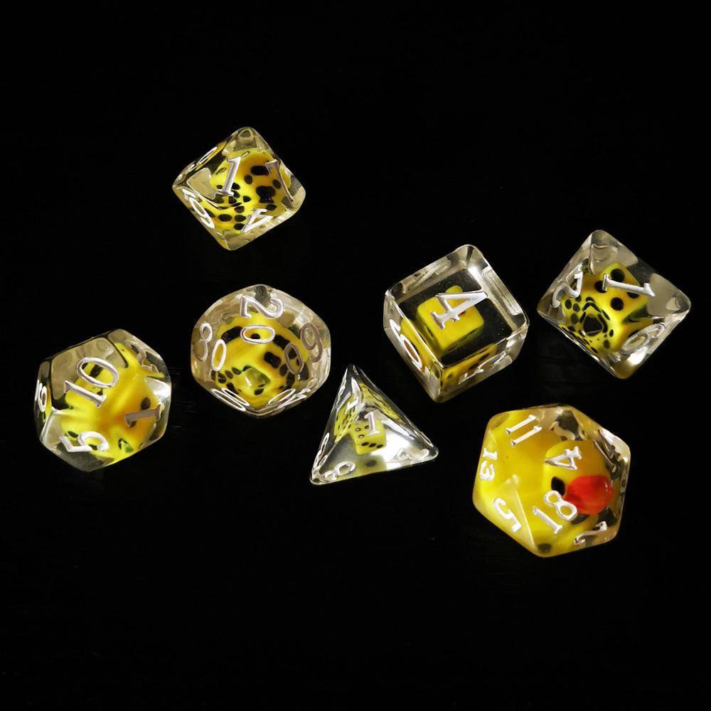 Yellow Duck Dice Set