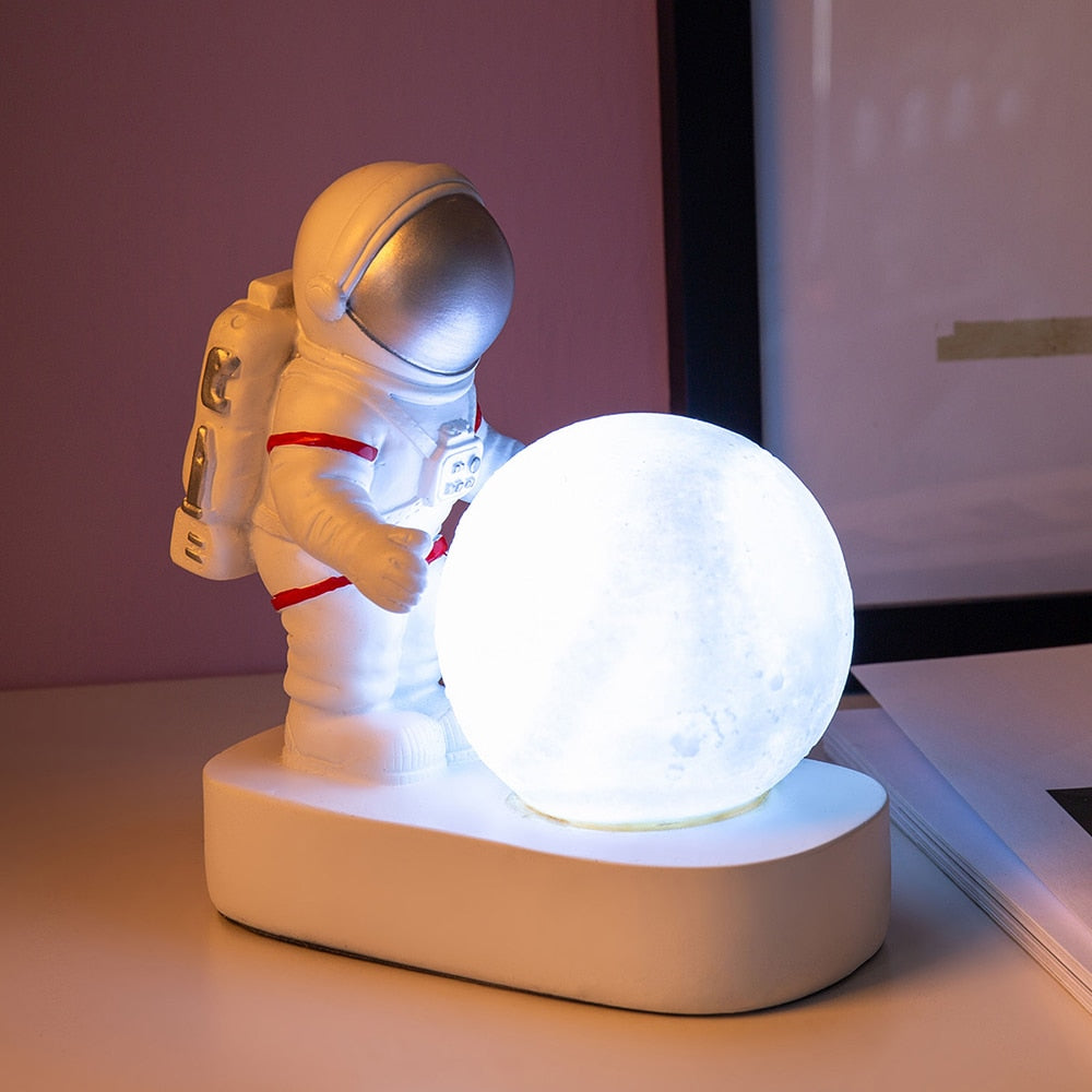 Astronaut Moon Night Light