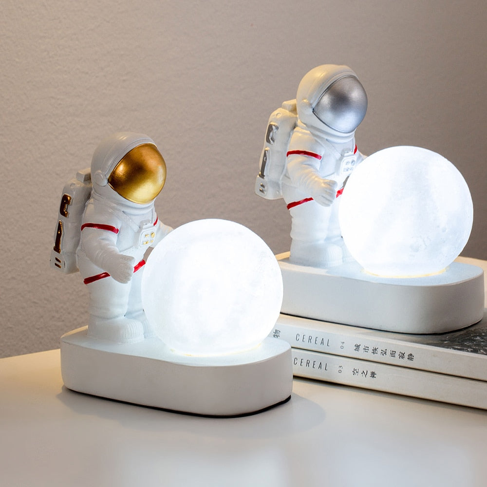 Astronaut Moon Night Light