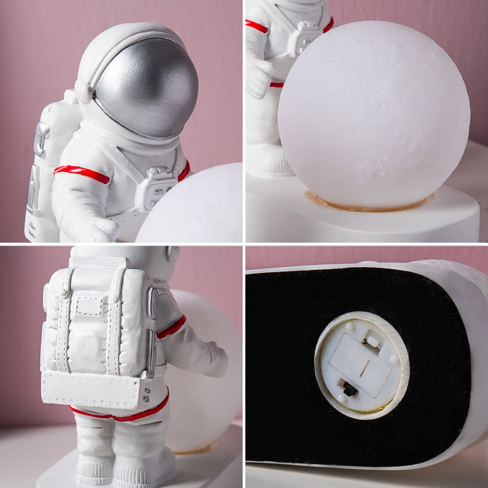 Astronaut Moon Night Light