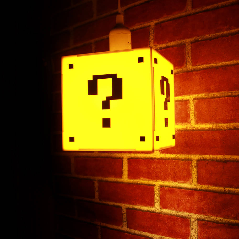 Question Mark Block Lamp