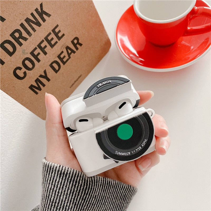 Adorable Camera Airpods Case Cover