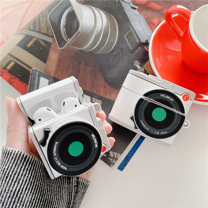 Adorable Camera Airpods Case Cover