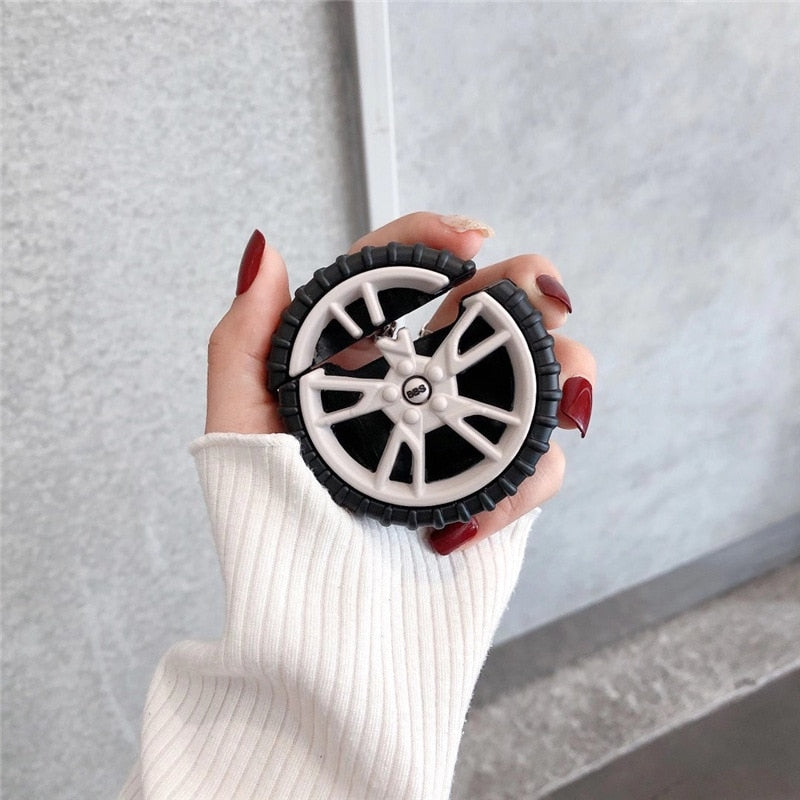 Car Tyre Airpods Case Cover