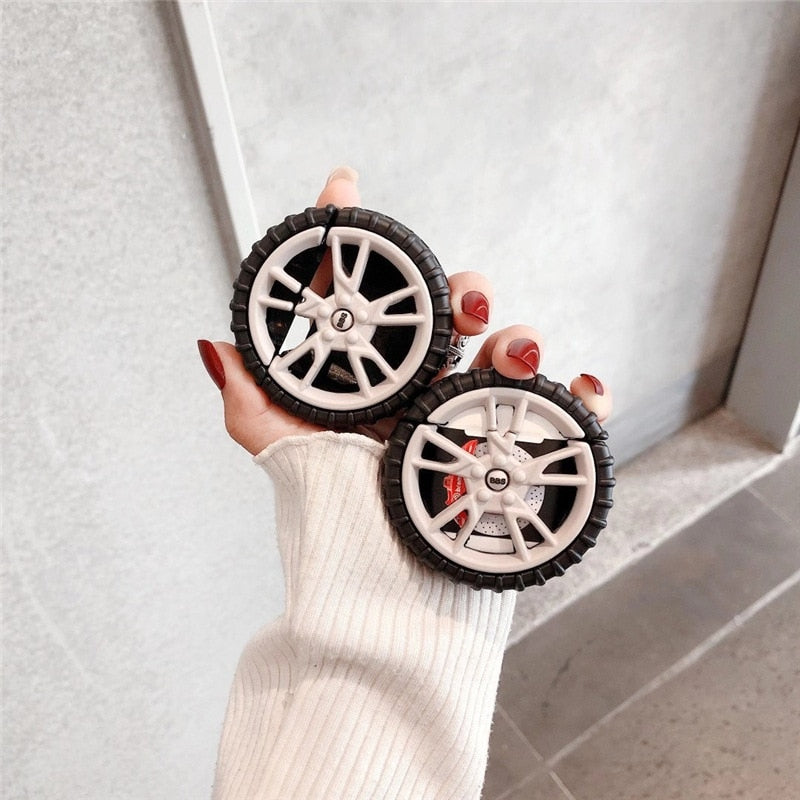 Car Tyre Airpods Case Cover
