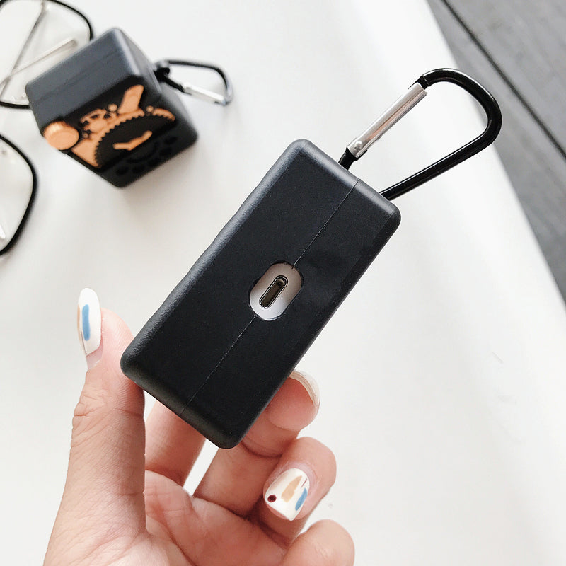 Steampunk Gears Radio Airpods Case Cover