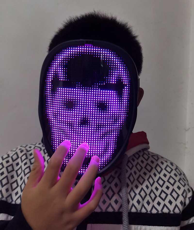 Epic Customizable RGB LED Mask