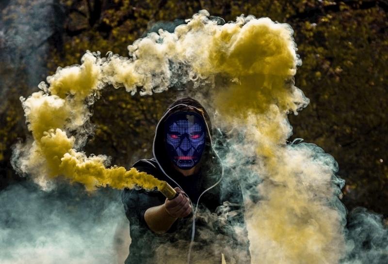 Epic Customizable RGB LED Mask