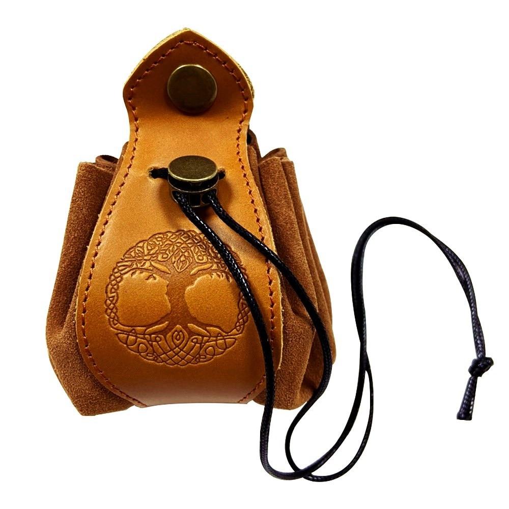 Handmade Leather Celtic Dice Bag &amp; Tray