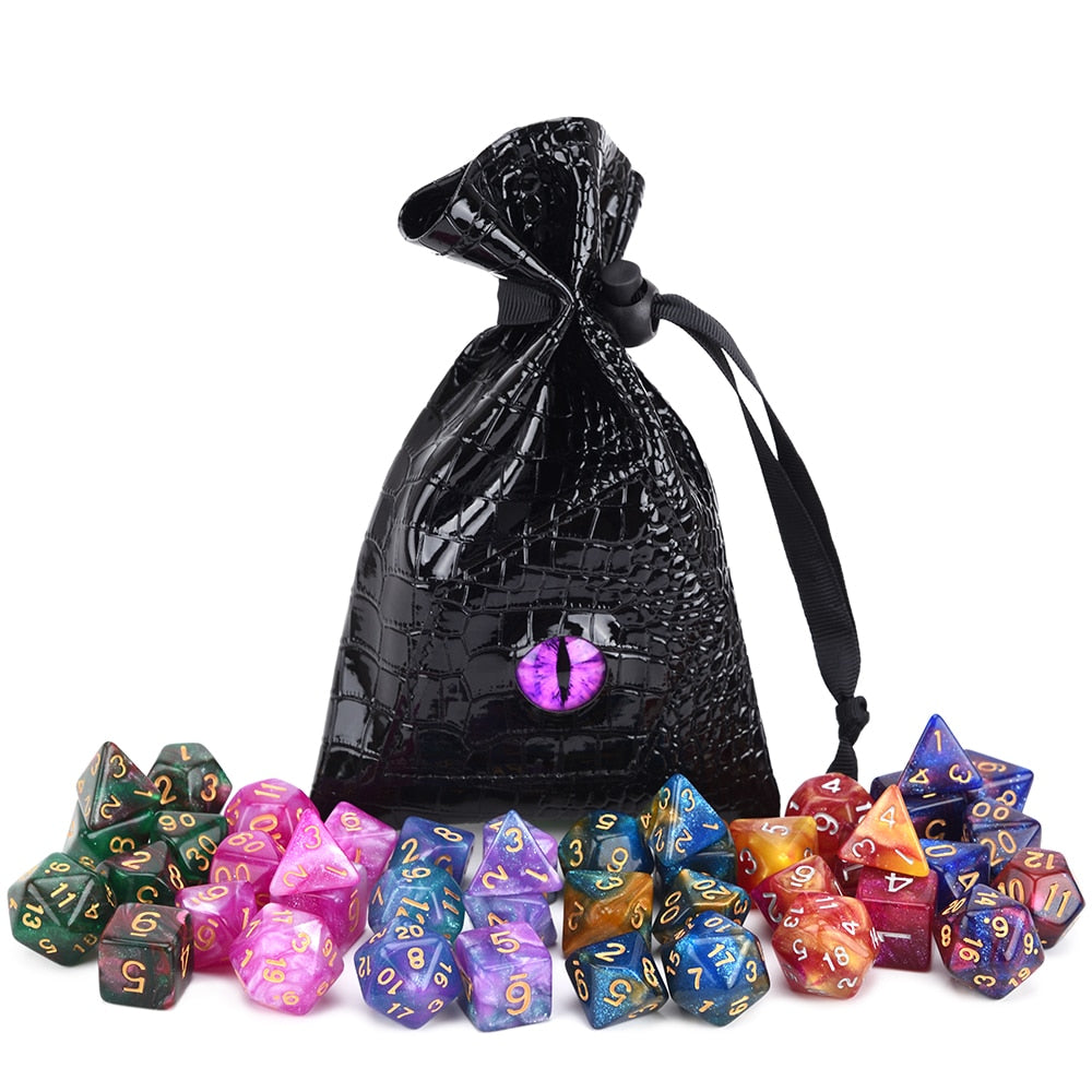 Dragon&#39;s Eye Drawstring Dice Bag
