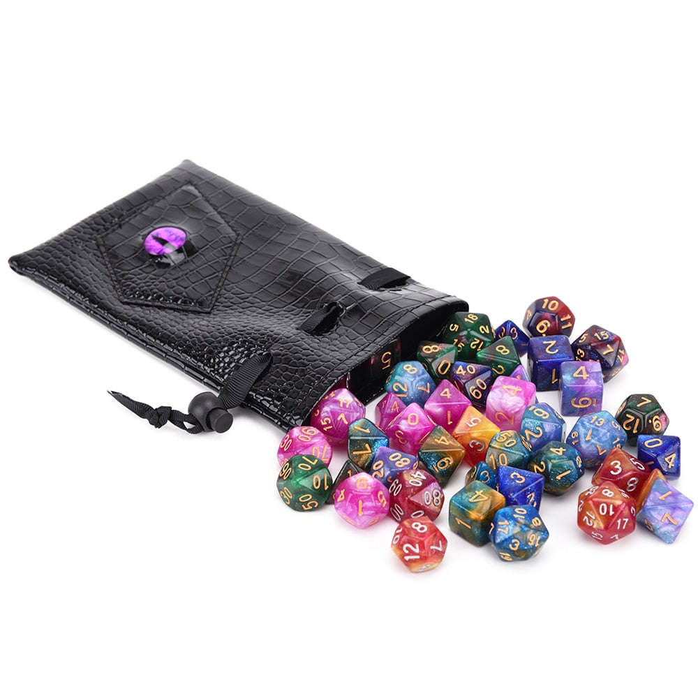 Dragon&#39;s Eye Drawstring Dice Bag