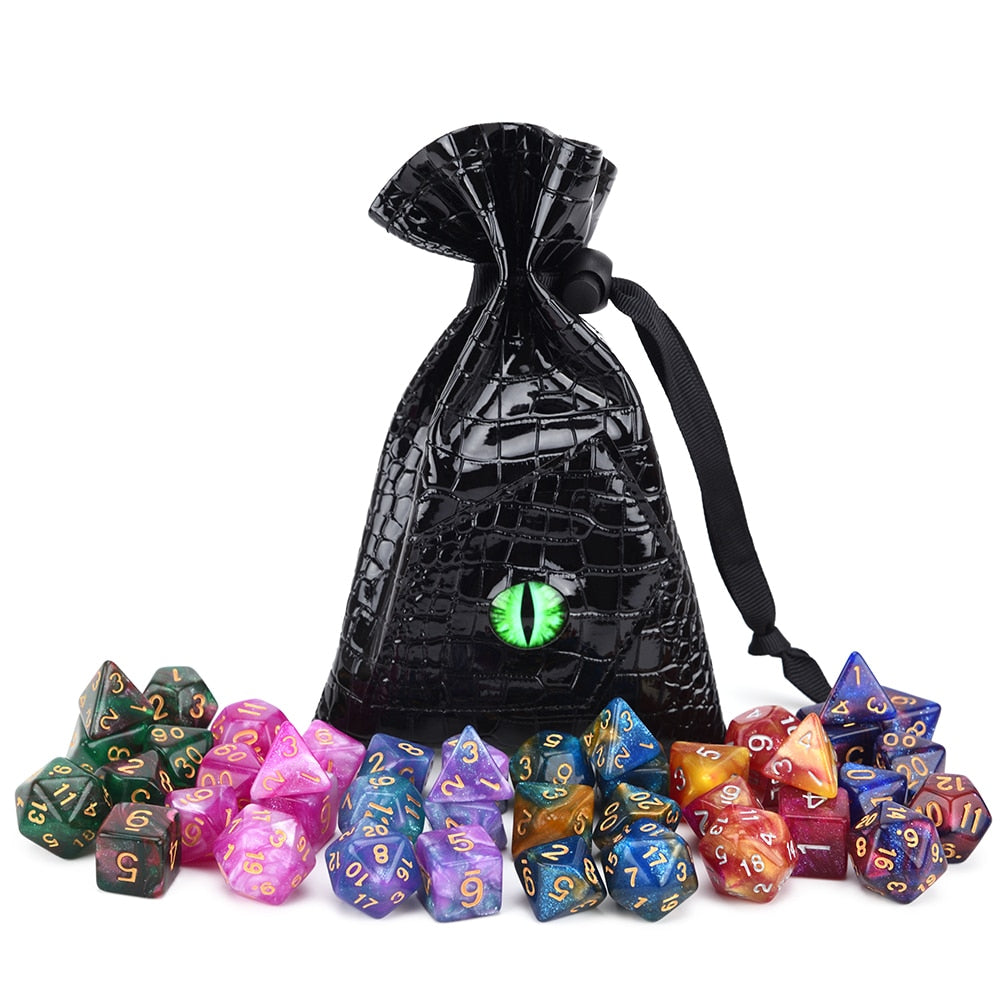 Dragon&#39;s Eye Drawstring Dice Bag