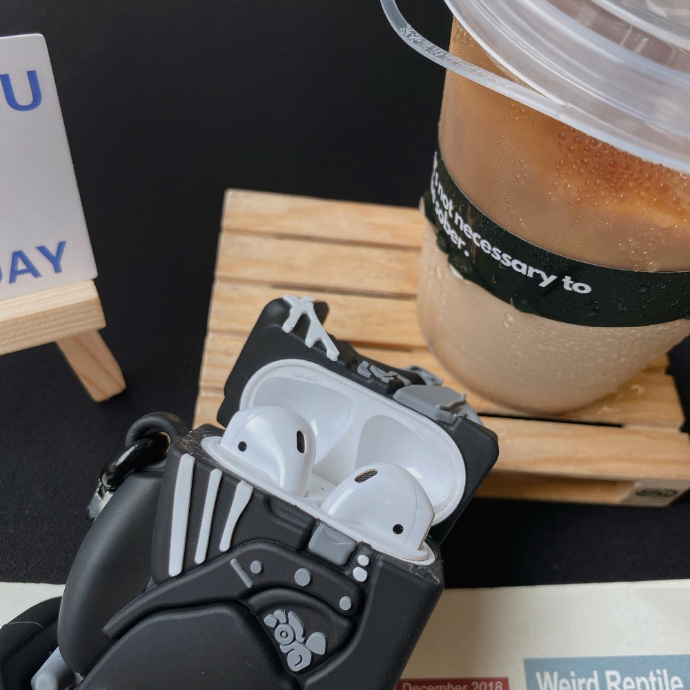 Minature Motorcycle Airpods Case Cover