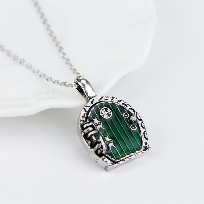 Hobbit Garden Door Necklace