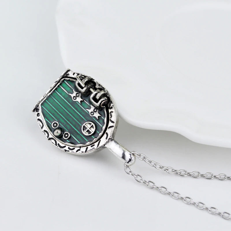 Hobbit Garden Door Necklace