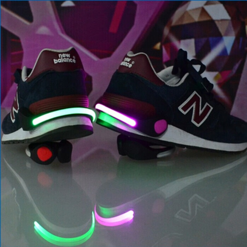 Led Lamp Clip Running, Luminous Shoe Clip, Glowing Shoe Clip