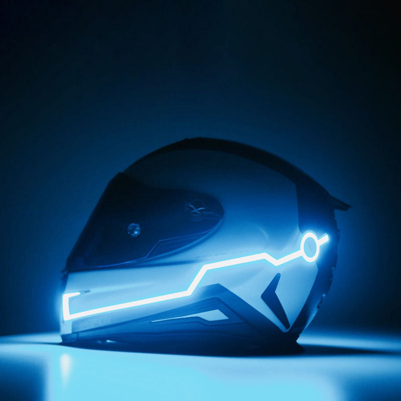 Stylish EL Motorcycle Helmet Light Strip