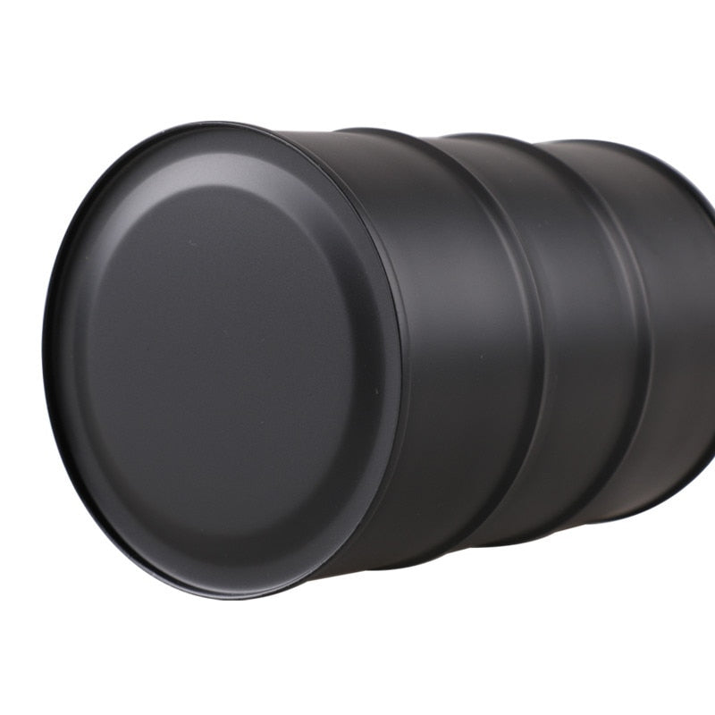 Oil Barrel Liquor Bottle