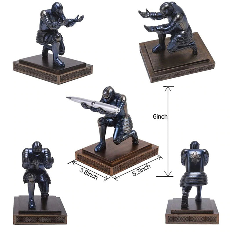 Noble Knight Pen Holder