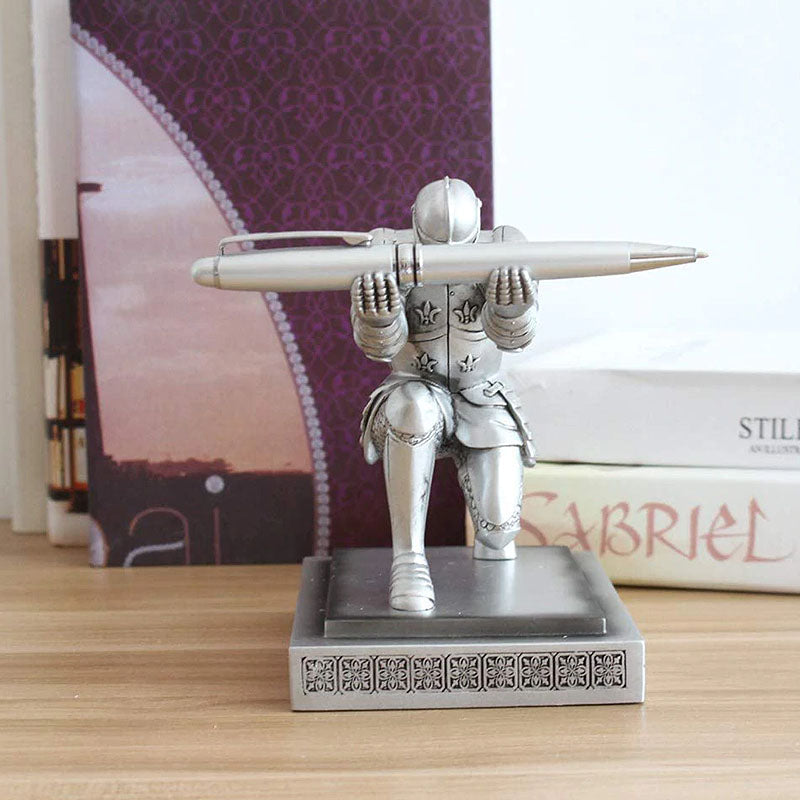 Noble Knight Pen Holder