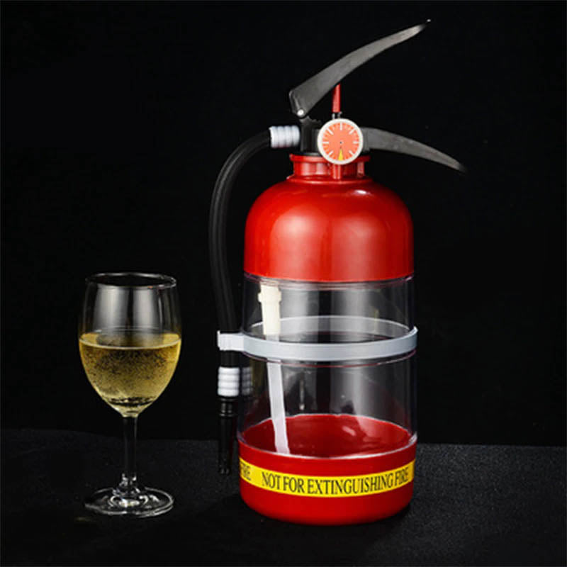 Novelty Fire Extinguisher Drink Dispenser