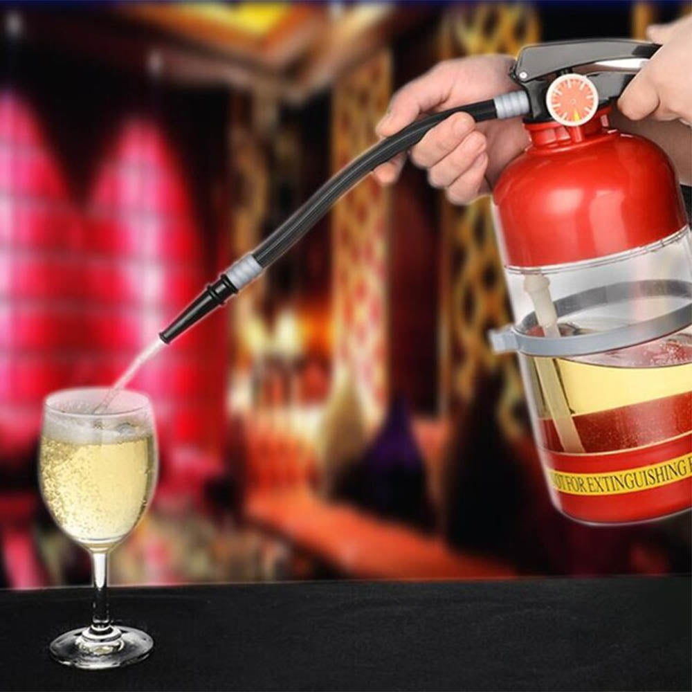 Novelty Fire Extinguisher Drink Dispenser