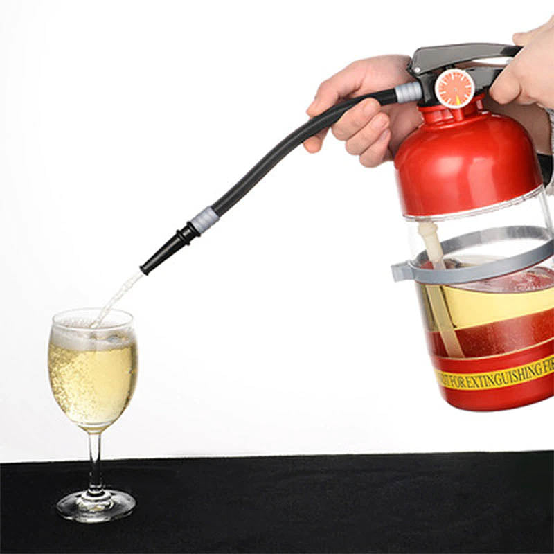 Novelty Fire Extinguisher Drink Dispenser