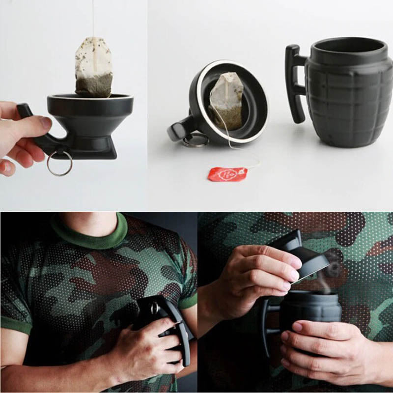 Novelty Grenade Coffee Mug