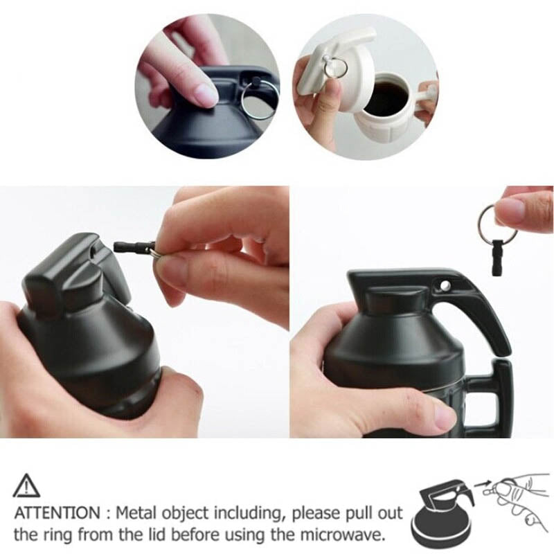 Novelty Grenade Coffee Mug