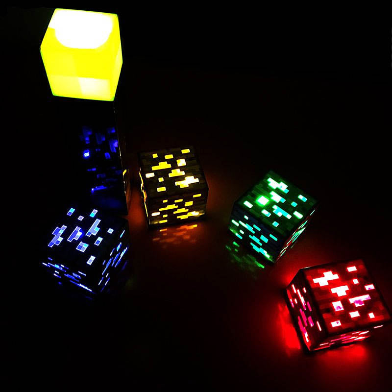 Pixelated Cube LED Night Light