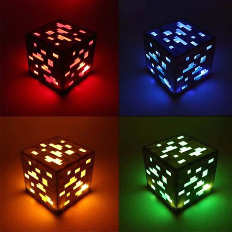 Pixelated Cube LED Night Light