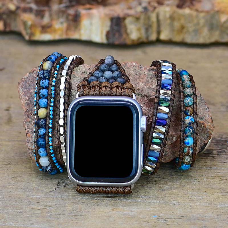 Bohemian Gemstone Apple Watch Strap