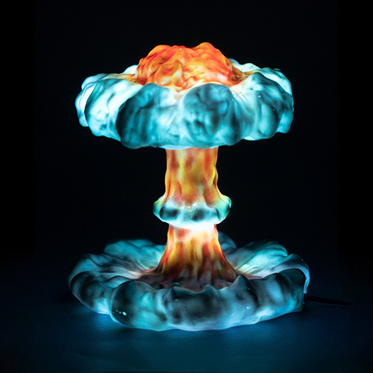 Mushroom Cloud Explosion LED Lamp