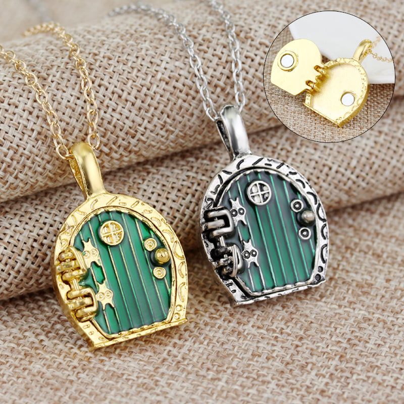 Hobbit Garden Door Necklace