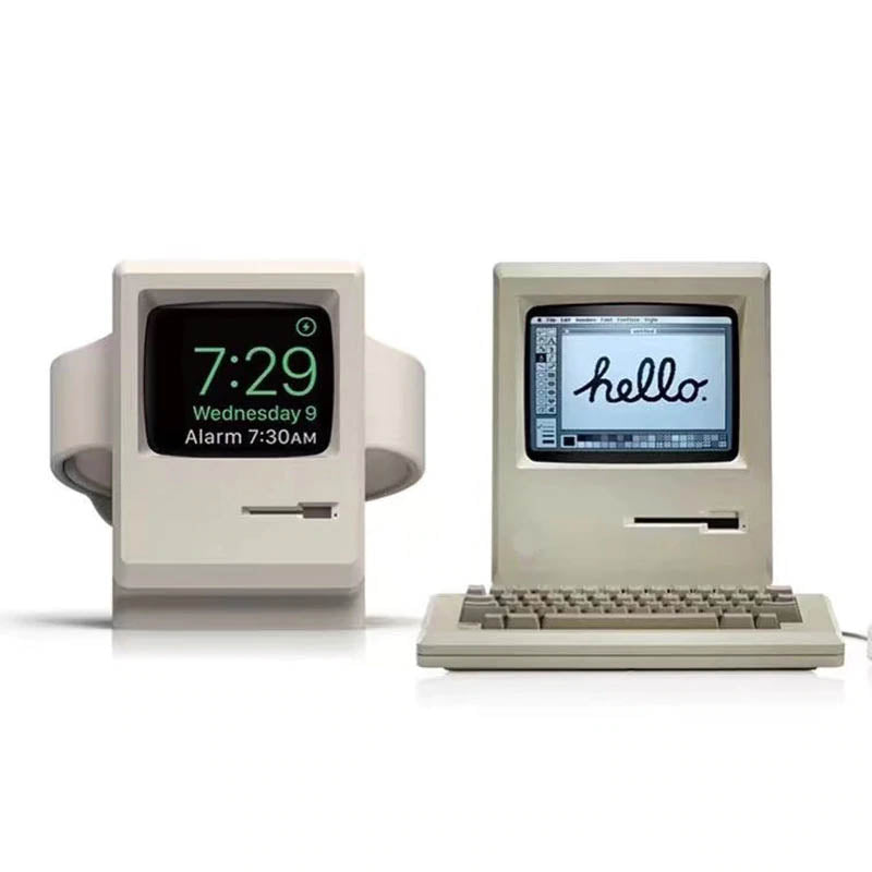 アップル apple コンピューター Apple Clock Vintage Apple Computer Travel Clock Vintage Unused New From Japan F