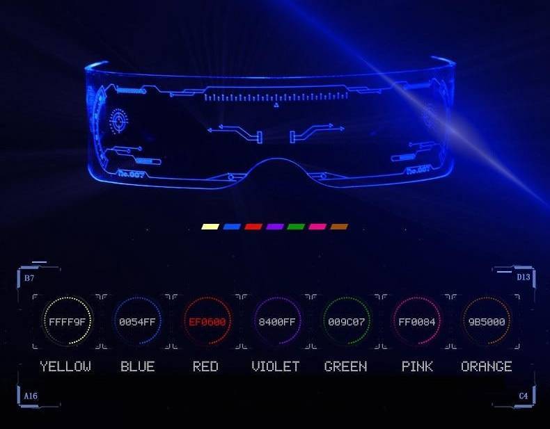 Weapons HUD LED Visor