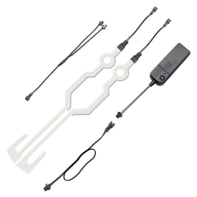 Stylish EL Motorcycle Helmet Light Strip